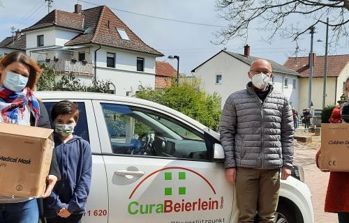 Maskenspende für Grundschulkinder